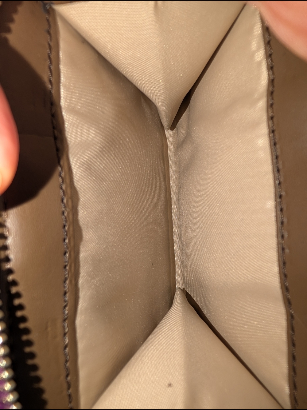 Coach Purple and Brown Bifold Wallet - Picture 10 of 10